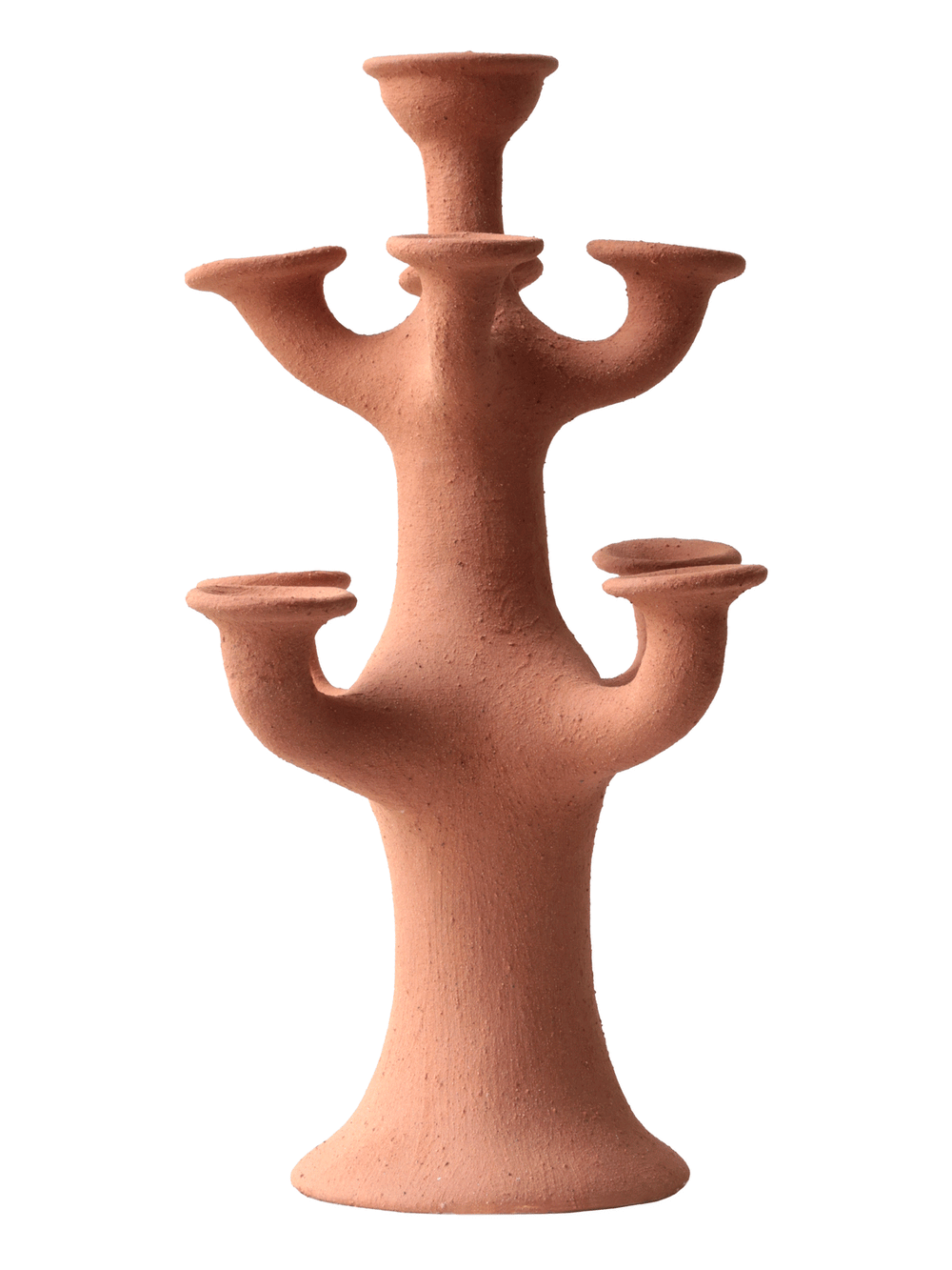 Terracotta Tree Candelabra