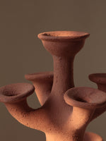 Terracotta Tree Candelabra
