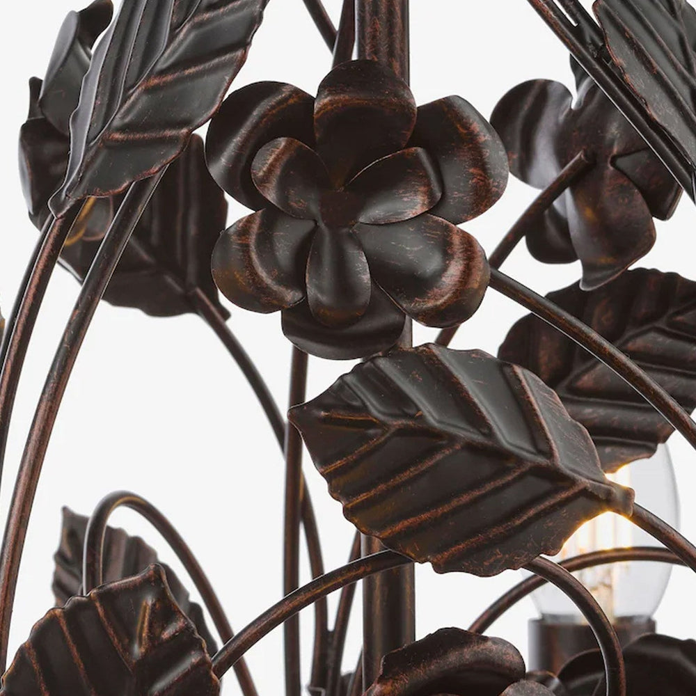 Rosaio Wrought Iron Chandelier