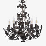 Rosaio Wrought Iron Chandelier