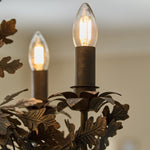 Thicket Oak Leaf Chandelier