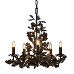Thicket Oak Leaf Chandelier