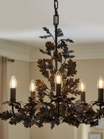 Thicket Oak Leaf Chandelier