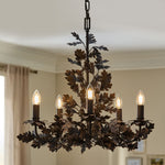 Thicket Oak Leaf Chandelier