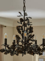 Thicket Oak Leaf Chandelier