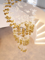 Tidal Art Glass Cluster Pendant – Sculptural Multi-Light