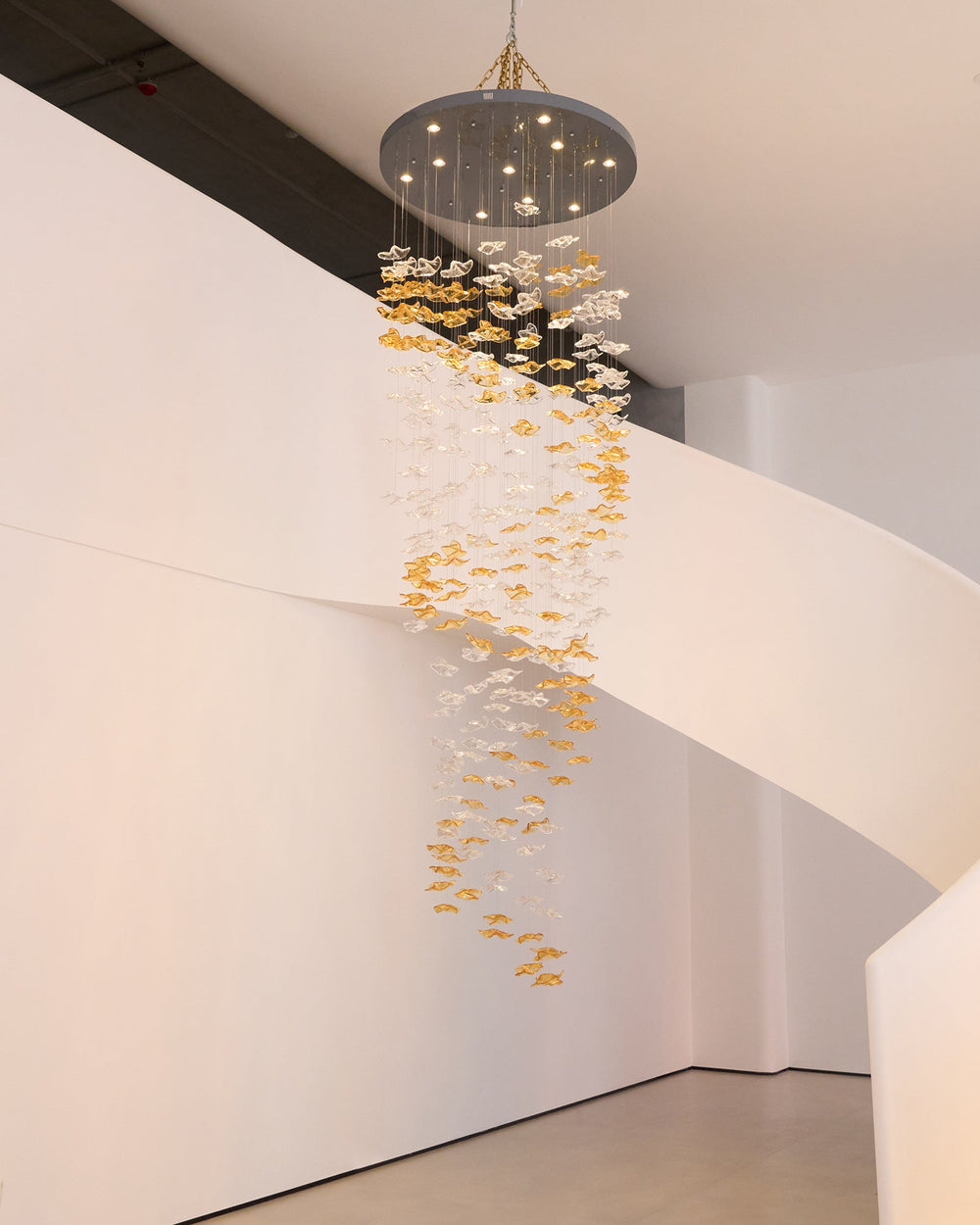 Tidal Art Glass Chandelier