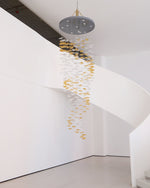 Tidal Art Glass Chandelier