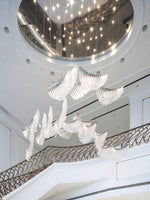 Palmette Tiered Chandelier – Leaf-Motif Statement