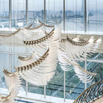 Palmette Tiered Chandelier – Leaf-Motif Statement
