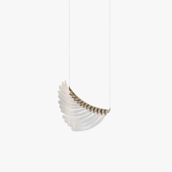 Palmette Tiered Chandelier – Leaf-Motif Statement