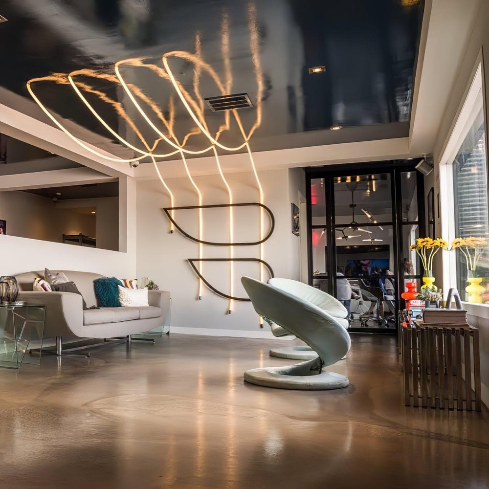 Flexible Curve Pendant Lamp – Adjustable Modern Ceiling Light