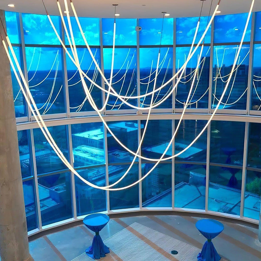 Flexible Curve Pendant Lamp – Adjustable Modern Ceiling Light