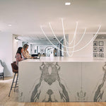 Flexible Curve Pendant Lamp – Adjustable Modern Ceiling Light