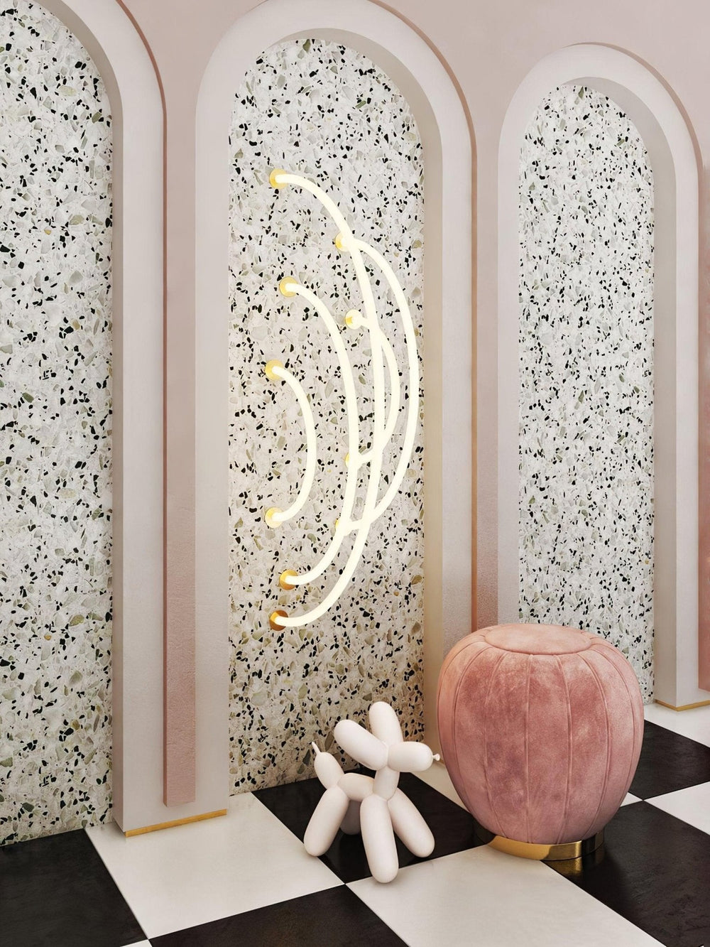 Flexible Curve Pendant Lamp – Adjustable Modern Ceiling Light