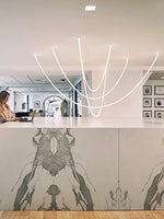 Flexible Curve Pendant Lamp – Adjustable Modern Ceiling Light