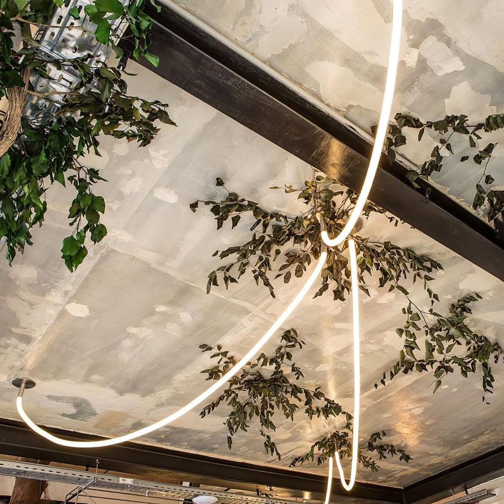 Flexible Curve Pendant Lamp – Adjustable Modern Ceiling Light