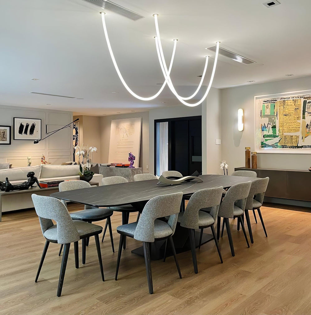 Flexible Curve Pendant Lamp – Adjustable Modern Ceiling Light
