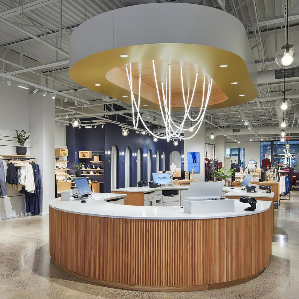 Flexible Curve Pendant Lamp – Adjustable Modern Ceiling Light