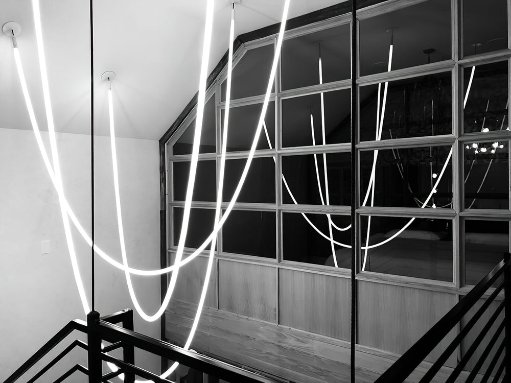 Flexible Curve Pendant Lamp – Adjustable Modern Ceiling Light