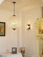 Traditional Gold Globe Chandelier – Classic Brass Silhouette