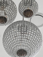 Traditional Gold Globe Chandelier – Classic Brass Silhouette