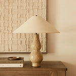 Travertine Double-Gourd Table Lamp