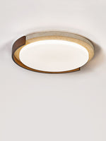 Travertine Eclipse Ceiling Lamp