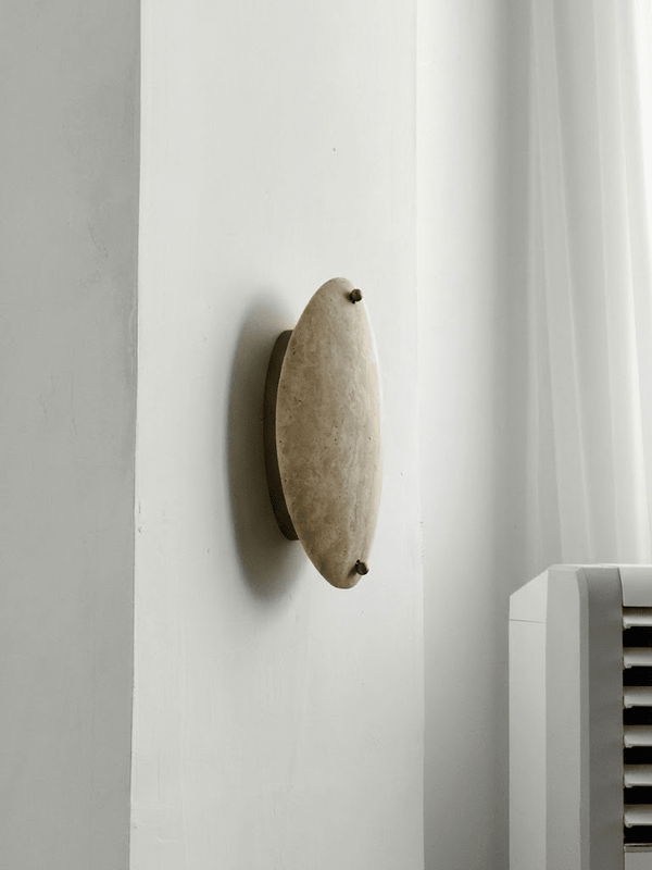 Travertine Bar Wall Sconce