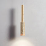 Travertine Stick Pendant Light