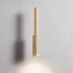 Travertine Stick Pendant Light