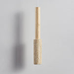 Travertine Stick Pendant Light