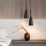 Travertine Teardrop Pendant Light