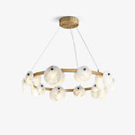 Trinidad Alabaster Chandelier – Warm Stone Glow