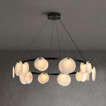 Trinidad Alabaster Chandelier – Warm Stone Glow