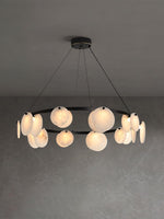 Trinidad Alabaster Chandelier – Warm Stone Glow