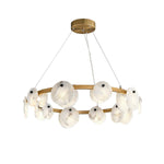 Trinidad Alabaster Chandelier – Warm Stone Glow