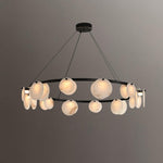 Trinidad Alabaster Chandelier – Warm Stone Glow