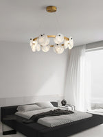 Trinidad Alabaster Chandelier – Warm Stone Glow
