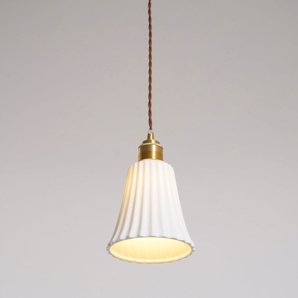Trumpet Ceramic Pendant Light
