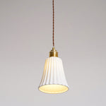Trumpet Ceramic Pendant Light
