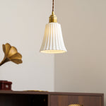Trumpet Ceramic Pendant Light