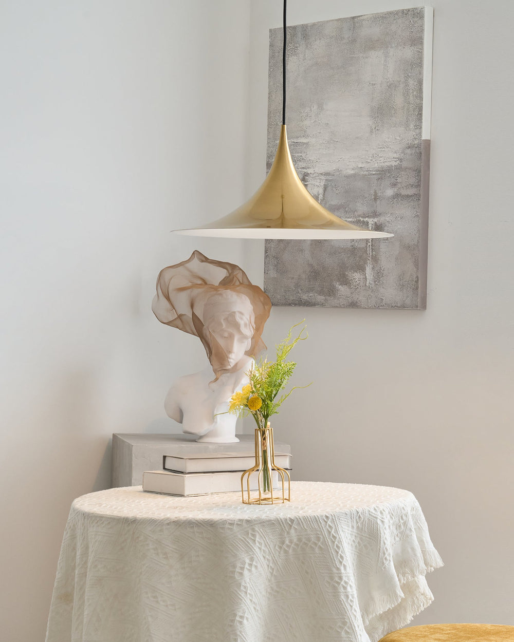 Semi Swag Pendant Light