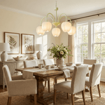 Tulip Matcha Chandelier