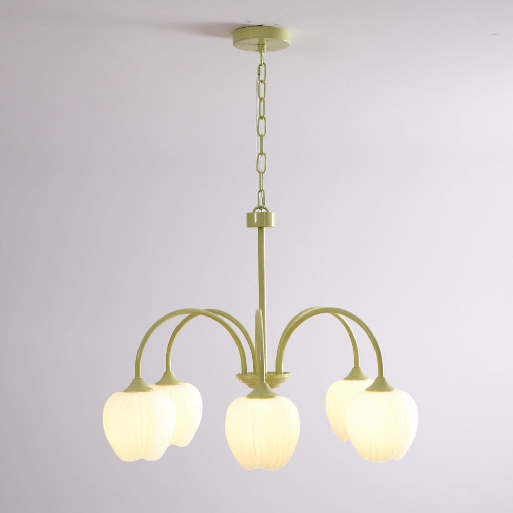 Tulip Matcha Chandelier