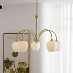 Tulip Matcha Chandelier