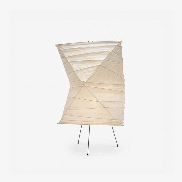 Twisted Paper Shade Table Lamp