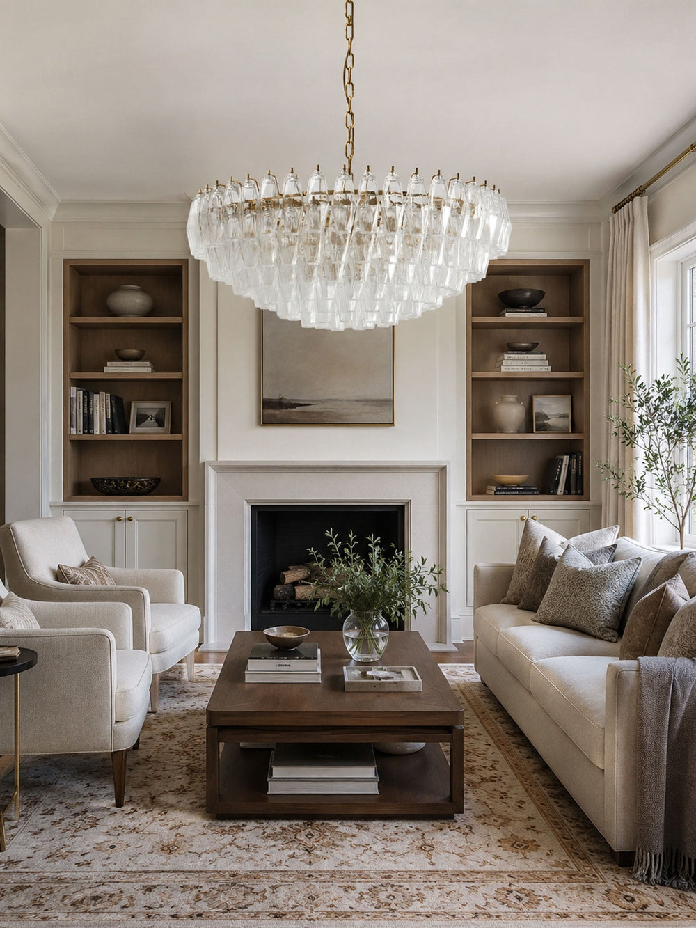 Clear Sorrento Chandelier
