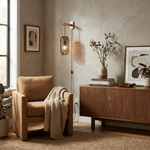 Vadim Glass Plug-in Wall Lamp