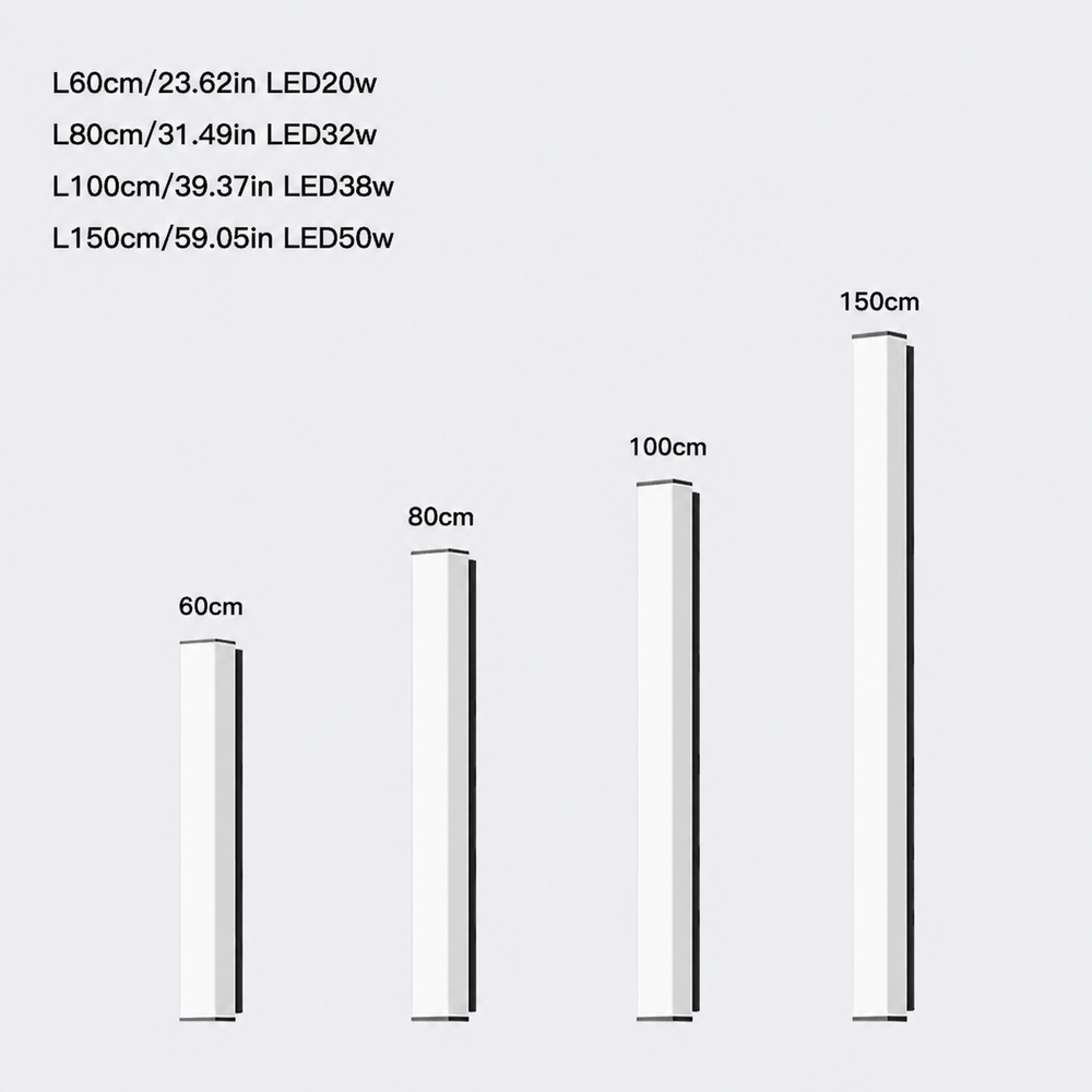 Velaris Long Linear Outdoor Wall Light